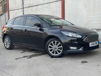 Used Ford Focus Titanium 2016 Black Hatchback
