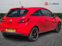 Used Vauxhall Corsa 75 HP (55 kW) 2019 Red Hatchback