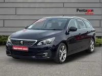 Używany Peugeot 308 Allure 130 KM (95 kW) 2018 Niebieski Kombi