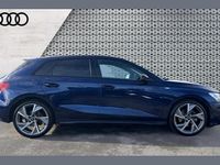 Used Audi A3 Black Edition 147 HP (108 kW) 2025 Blue Hatchback