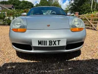 Used Porsche Boxster 204 HP (150 kW) 2002 Silver Cabriolet
