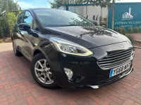 Used Ford Fiesta Zetec 2018 Black Hatchback