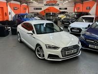 Begagnad Audi A5 S-Line 2019 Vit Sportkupé