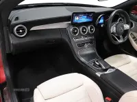 Used Mercedes C200 AMG line 2019 Red Cabriolet