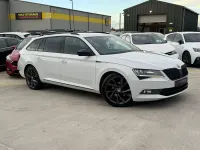 Used Skoda Superb SportLine 190 HP (139 kW) 2019 White Estate