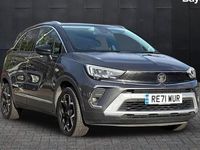Used Vauxhall Crossland Ultimate 131 HP (96 kW) 2021 Grey SUV