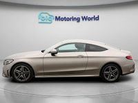 Used Mercedes C220 AMG line 191 HP (140 kW) 2021 Silver Coupe