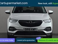 Used Vauxhall Grandland X 120 HP (88 kW) 2018 White SUV