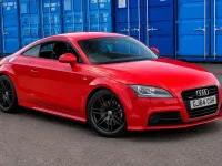 Used Audi TT Black Edition 184 HP (135 kW) 2014 Red Coupe
