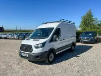 Usado Ford Transit 105 HP (77 kW) 2018 Branco Van