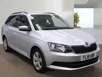 Used Skoda Fabia SE 95 HP (69 kW) 2018 Silver Estate