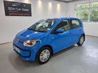 Used VW up! move up! 60 HP (44 kW) 2014 Blue Hatchback