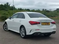 Used Mercedes A250 AMG line 218 HP (160 kW) 2020 White Sedan