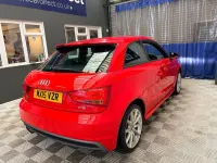 Used Audi A1 S-Line 2015 Red Hatchback
