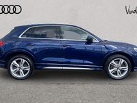 Used Audi Q3 S-Line 241 HP (177 kW) 2021 Blue SUV