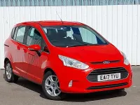 Used Ford B-MAX Zetec 105 HP (77 kW) 2017 Red MPV
