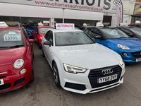 Used Audi A4 Black Edition 150 HP (110 kW) 2018 White Sedan