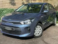 Used Kia Rio 83 HP (61 kW) 2018 Blue Hatchback