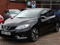 Używany Nissan Pulsar S 110 KM (80 kW) 2017 Czarny Hatchback