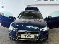 Used Audi A5 S-Line 190 HP (139 kW) 2017 Blue Coupe