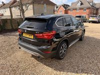 Used BMW X1 xLine 192 HP (141 kW) 2017 Black with black leather trim SUV