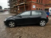 Used VW Golf VII Edition 125 HP (91 kW) 2016 Black Hatchback