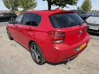 Used BMW 116 Sport Line 2012 Crimson red Hatchback