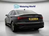 Used Audi A3 S-Line 150 HP (110 kW) 2022 Black Sedan