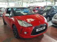 Used Citroën DS3 110 HP (80 kW) 2011 Red Hatchback