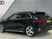 Used Audi A3 S-Line 150 HP (110 kW) 2021 Black Sedan