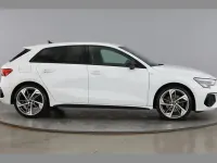 Used Audi A3 Black Edition 150 HP (110 kW) 2023 White Sedan