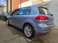 Used VW Golf VI Match 2011 Blue Hatchback