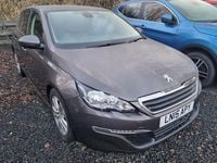 Begagnad Peugeot 308 Active 100 HK (73 kW) 2015 Grå Halvkombi