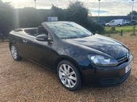 Used VW Golf Cabriolet S 2013 Black Cabriolet