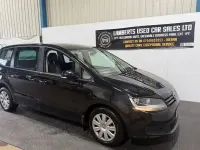 Used VW Sharan S 140 HP (102 kW) 2012 Black MPV