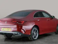 Used Mercedes CLA250e AMG Line Premium Plus 218 HP (160 kW) 2022 Red Coupe