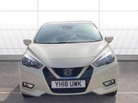 Usado Nissan Micra Acenta+ 90 HP (66 kW) 2018 Branco Citadino