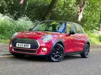 Second-hand Mini Cooper Hatch 136 CP (100 kW) 2015 Roșu Hatchback