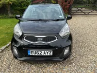 Used Kia Picanto Air 68 HP (50 kW) 2012 Black Hatchback
