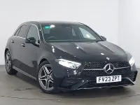 Used Mercedes A200 AMG Line Premium 163 HP (119 kW) 2023 Black Hatchback