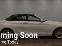 Used BMW 218 Comfort Edition 2019 White Cabriolet