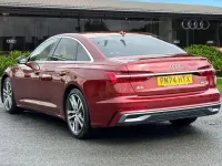 Used Audi A6 S-Line 204 HP (150 kW) 2024 Red Sedan