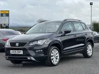 Used Seat Ateca SE 115 HP (84 kW) 2020 Black SUV