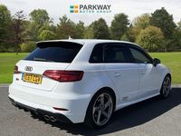Used Audi S3 Sportback Black Edition 2017 White Hatchback