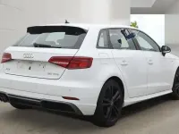 Used Audi A3 Sportback S-Line 150 HP (110 kW) 2018 White Hatchback