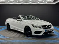 Used Mercedes E220 AMG 2014 White Cabriolet