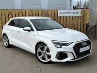 Used Audi A3 S-Line 148 HP (108 kW) 2021 White Hatchback