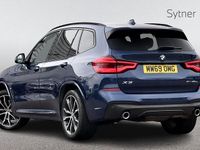 Begagnad BMW X3 M Sport 190 HK (139 kW) 2019 Blå SUV