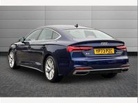 Used Audi A5 Sportback Sport 150 HP (110 kW) 2023 Blue Hatchback