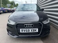 Used Audi A1 S-Line 125 HP (91 kW) 2018 Black Hatchback